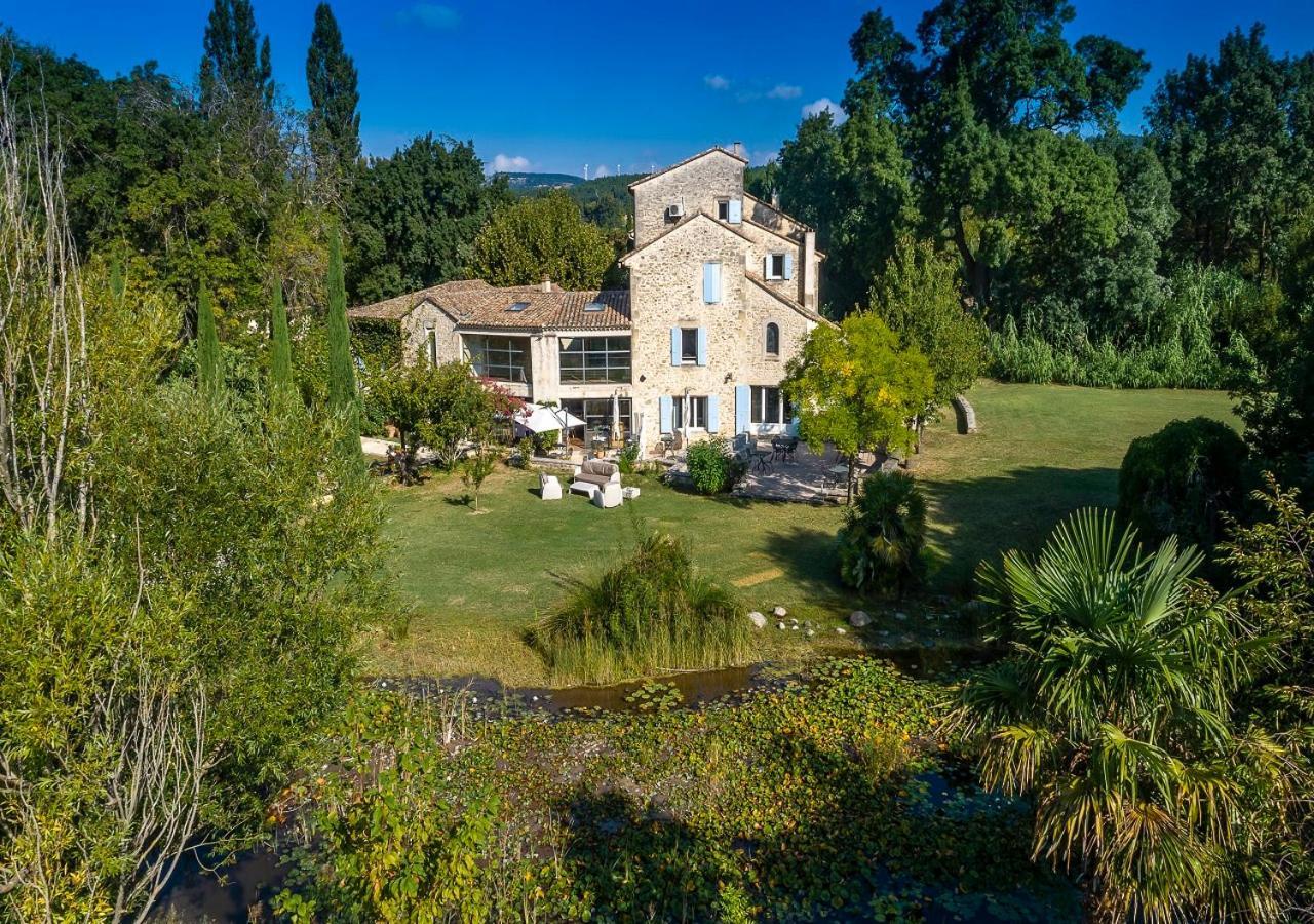 Le Moulin De Valaurie Hotel Bagian luar foto